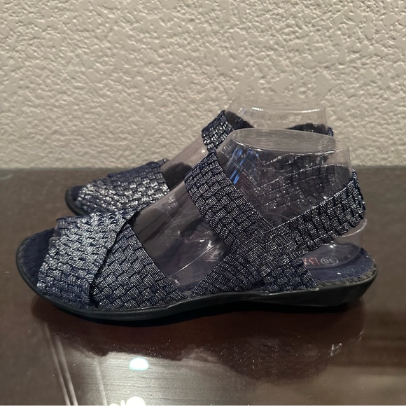 Bernie Mev Blue Denim Balmy Sandals - Picture 6 of 14
